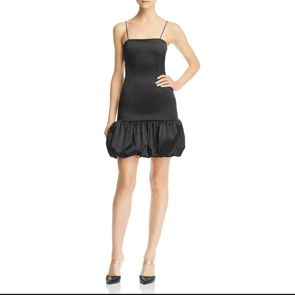 Aqua By Bloomingdale’s Bubble Hem Dress